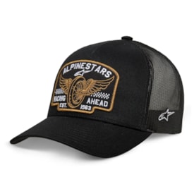 Boné Alpinestars Heritage Patch Trucker Preto