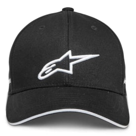 Segunda imagem do produto Boné Alpinestars Rostrum Preto Branco