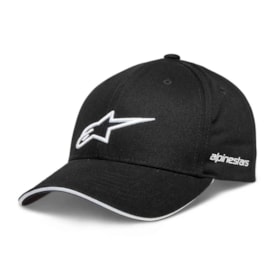 Boné Alpinestars Rostrum Preto Branco