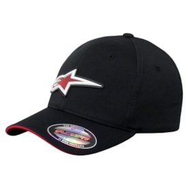 Bone Alpinestars Rubber Logo Preto
