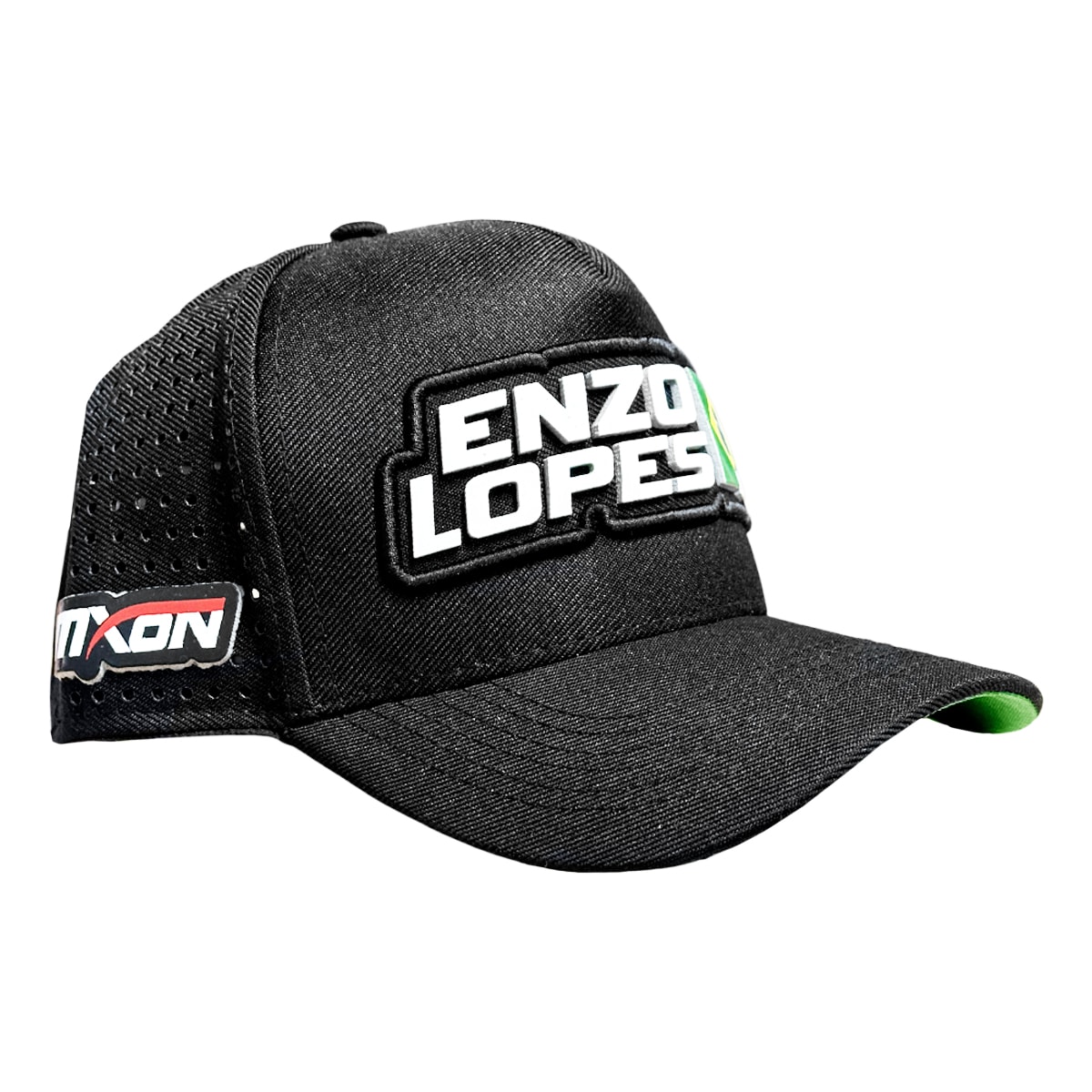 Segunda imagem do produto Boné Enzo Lopes #16 MXON WSX Snapback Preto