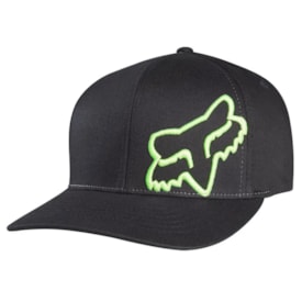 Boné Fox Flex 45 Preto Verde