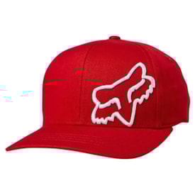 Boné Fox Flex 45 Vermelho Branco