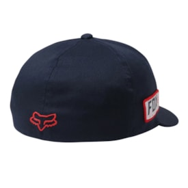 Segunda imagem do produto Bone Fox Honda Flexfit Branco Vermelho