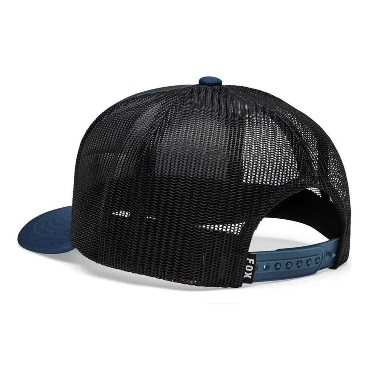 Segunda imagem do produto Boné Fox Image Trucker Snapback Azul Preto