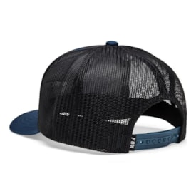 Segunda imagem do produto Boné Fox Image Trucker Snapback Azul Preto