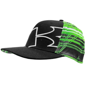 Boné Kawasaki Preto Verde