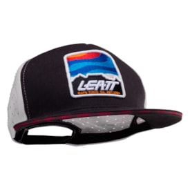 Boné Leatt Snapback Cape Town Branco Preto