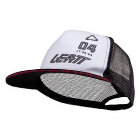 Segunda imagem do produto Boné Leatt Snapback CT-04 Preto Branco