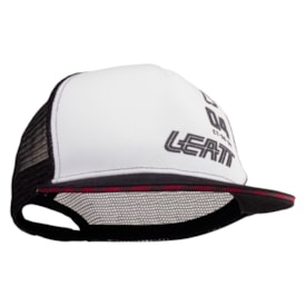 Boné Leatt Snapback CT-04 Preto Branco