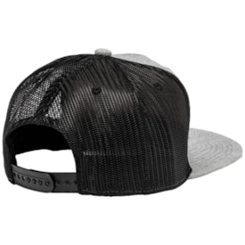 Segunda imagem do produto Boné Leatt Trucker Snapback Preto Cinza