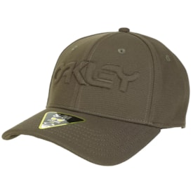 Boné Oakley 6 Panel Stretch Embossed New Dark Brush