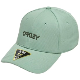 Boné Oakley 6 Panel Stretch Metallic New Jade