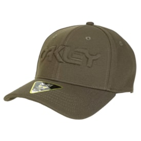 Boné Oakley 6 Panel Stretch New Dark Brush