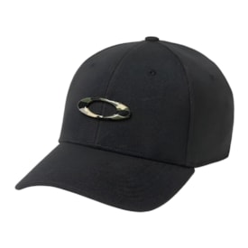 Boné Oakley Tincan Preto Camo