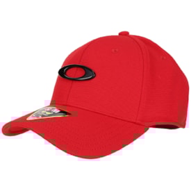 Boné Oakley Tincan Vermelho Preto