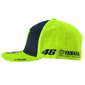 Segunda imagem do produto Boné Valentino Rossi Monster 46 Amarelo Fluor