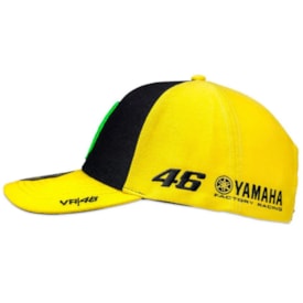 Segunda imagem do produto Boné Valentino Rossi Monster 46 Amarelo Preto