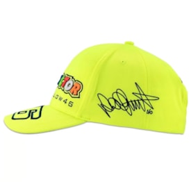 Segunda imagem do produto Boné Valentino Rossi The Doctor 46 Amarelo Fluor