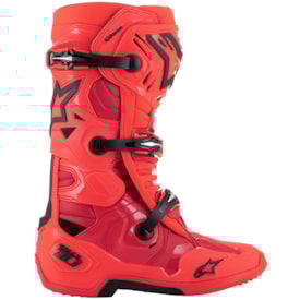 Segunda imagem do produto Bota Alpinestars Tech 10 Ember Limited Edition Vermelho Preto