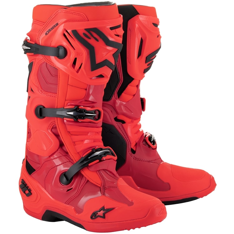 Bota Alpinestars Tech 10 Ember Limited Edition Vermelho Preto