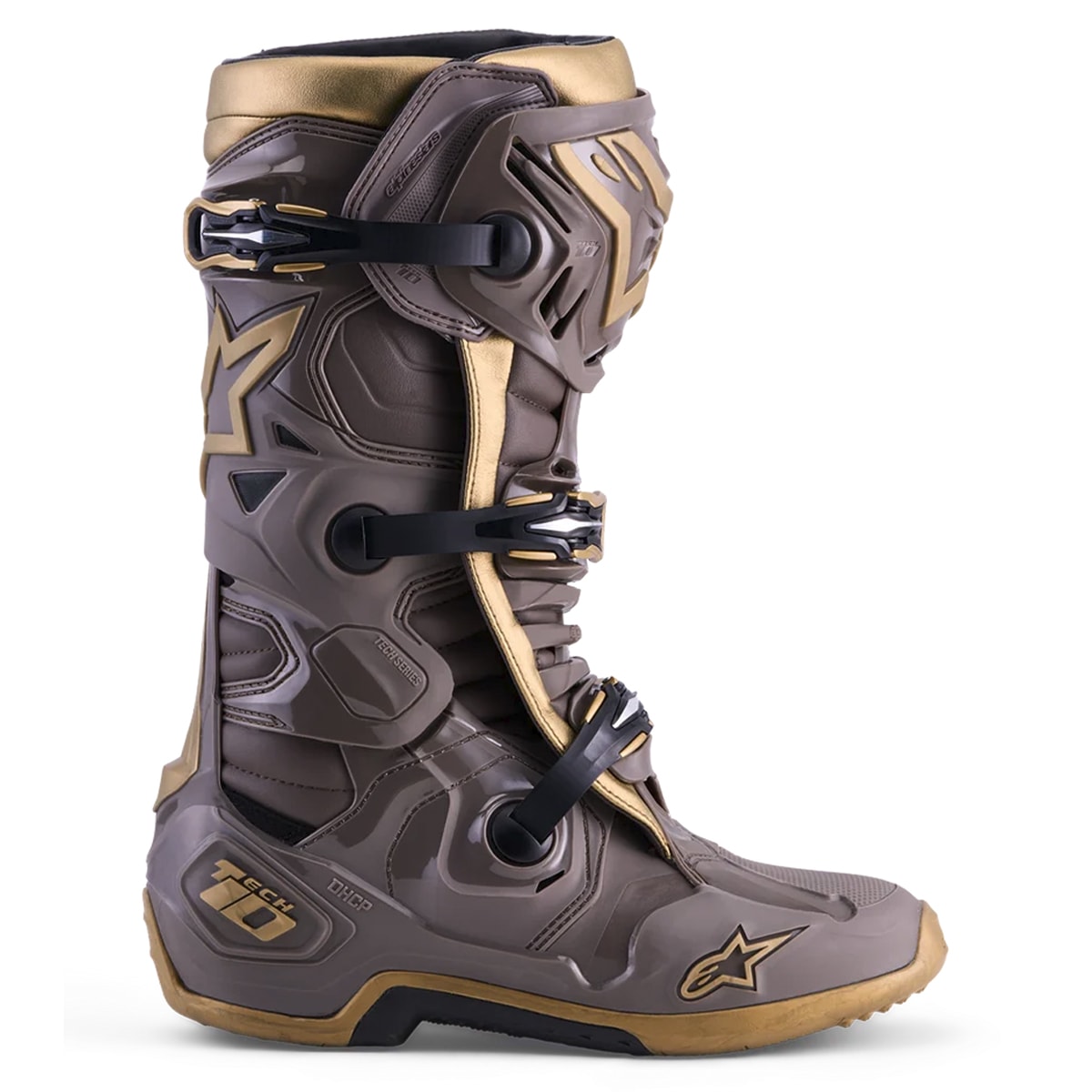 Segunda imagem do produto Bota Alpinestars Tech 10 Event 5 Pala 26 Limited Edition Gold