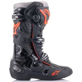 Segunda imagem do produto Bota Alpinestars Tech 10 Preto Vermelho Fluor