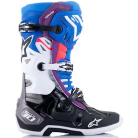Segunda imagem do produto Bota Alpinestars Tech 10 Supervented Preto Azul