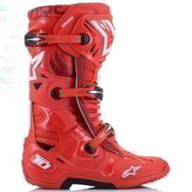 Segunda imagem do produto Bota Alpinestars Tech 10 Vermelho