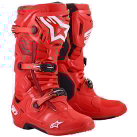 Bota Alpinestars Tech 10 Vermelho