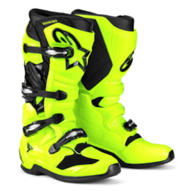 Bota Alpinestars Tech 7 Amarelo Fluor