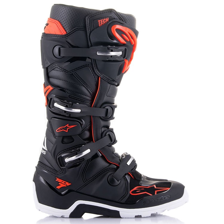 Bota Alpinestars Tech 7 Enduro Preto Vermelho