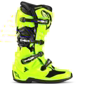Segunda imagem do produto Bota Alpinestars Tech 7 Nova 25 Amarelo Fluor