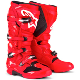 Bota Alpinestars Tech 7 Vermelho