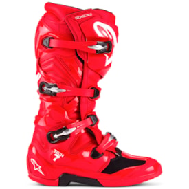 Segunda imagem do produto Bota Alpinestars Tech 7 Vermelho