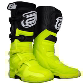 Bota Asw Elevate Amarelo Fluor Preto