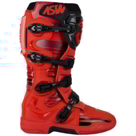 Segunda imagem do produto Bota Asw Elevate Vermelho Preto