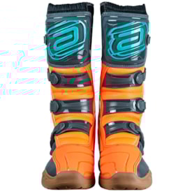 Segunda imagem do produto Bota Asw Image Enduro Laranja Azul