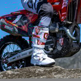 Segunda imagem do produto Bota Eleveit X-Legend Evo 26 Branco Vermelho