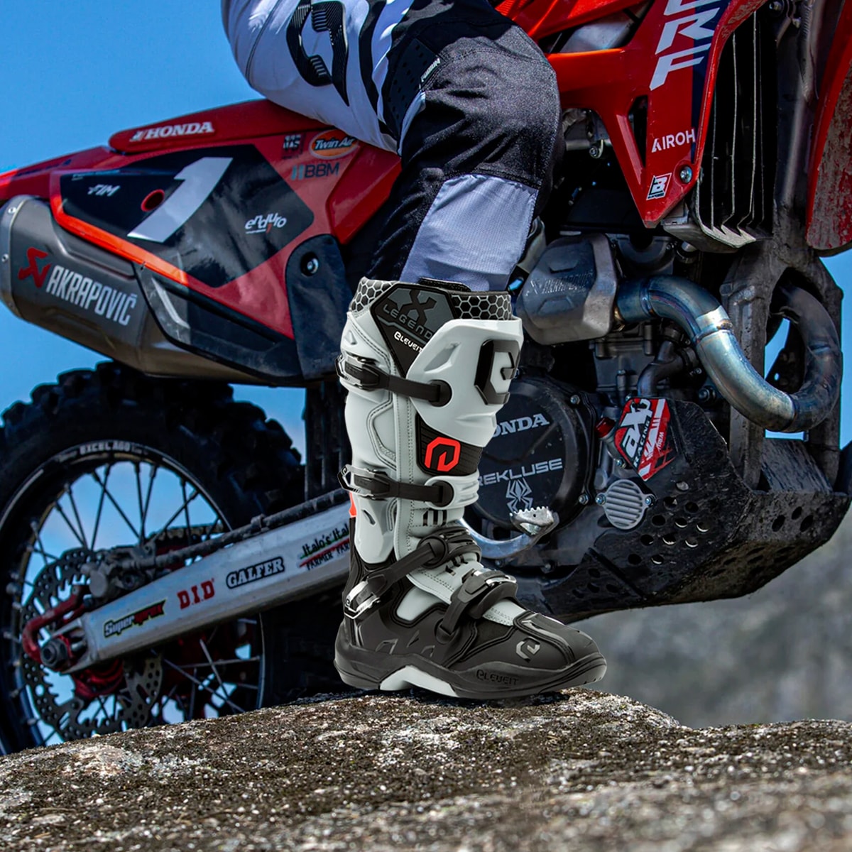 Segunda imagem do produto Bota Eleveit X-Legend Evo 26 Cinza Preto