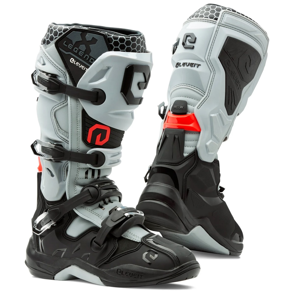 chouette︎ Bota Eleveit X-Legend Evo 26 Cinza Preto