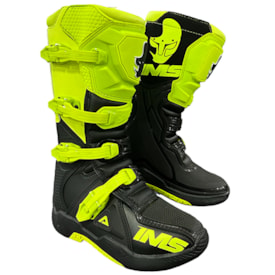 Segunda imagem do produto Bota Ims Factory Amarelo Fluor Preto