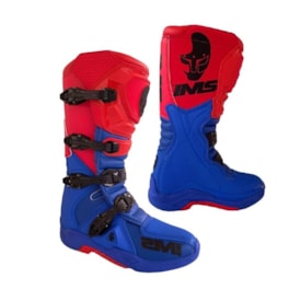 Bota Ims Factory Azul Vermelho