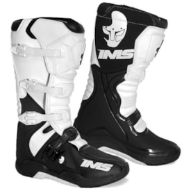 Bota Ims Factory Branco Preto