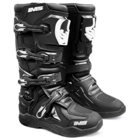 Bota Ims One Articulada Motocross Preto