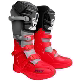 Bota Ims Revolution 25 Preto Vermelho