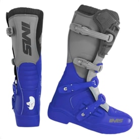 Segunda imagem do produto Bota Ims Revolution Preto Azul Cinza
