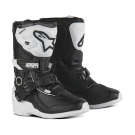 Bota Infantil Alpinestars Tech 3S Kids Branco Preto