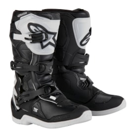 Bota Infantil Alpinestars Tech 3s Preto Branco