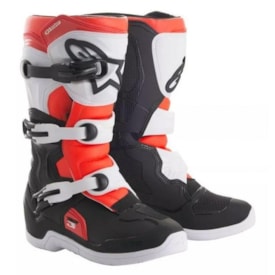 Bota Infantil Alpinestars Tech 3s Vermelho